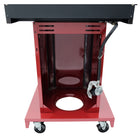 Kenmore 3 Burner Pedestal Gas Grill - Red-Total Cooking Surface: 496 square inches