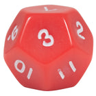 Learning Advantage 12-Sided Polyhedra Dice - 3 Pack-COLOR CODED FOR EASY USE -- Use these red D12 dice with our yellow D10 (sold separately) and black D20 (sold separately) to generate number combinations.