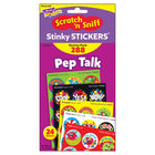 TREND Pep Talk Stinky Stickers Variety Pack - 2 Packs of 288-Nontoxic, acid-free, and safe to use on photos and in scrapbook albums. Scents contain no nut oils.