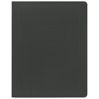 Staples Report Cover - Letter Size - Black-Features a 3 prong clasp to hold paper in place
