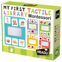 Headu Montessori My First Tactile Library - Set of 35-Developing the sense of touch