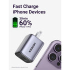 UGREEN Nexode 45W Fast Charger - 2x USB-C-Universal Compatibility: USB C Wall Charger is compatible with Macbook Air, iPad Pro, iPhone 14-8 Series, Samsung Galaxy S23 Ultra-S10 Series, MagSafe, Pixel, Switch and more USB-C electronic devices.