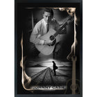 Johnny Cash Man in Black - Framed Print - 29" x 38"-Premium music memorabilia