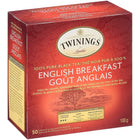 Twinings of London English Breakfast Enveloped Tea Bag - 50 Pack-Pour freshly boiled water over tea bag and allow to brew for 4 minutes or to your desired strength