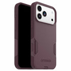 OtterBox Commuter Compatible with MagSafe Case with Camera Control for iPhone 17 Pro Max - Trailhead Purple-Port covers block dust and dirt