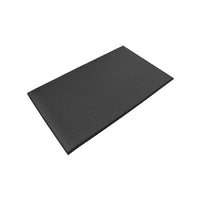 Edgewood Comfort Line Heavy Duty Anti-Fatigue Mat - 3' W x 5' L x 7/8" D - Black-Heavy Duty
