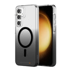 AXS Crystal Shield D3O Case MagSafe Compatible for Samsung Galaxy S23 FE - Smoke-8ft drop tested, backed by D3O technology