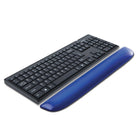Staples Gel Wrist Rest - Blue Crystal-Molded polyurethane base, soft polyurethane wrist cushion