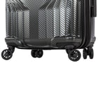 Air Canada Tokyo 20" Hardside Carry-On Spinner Luggage  - Black-Locking retractable push-button trolley handle