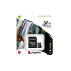 Kingston 32 GB Canvas Select Plus MicroSD Card with SD Adapter-Optimized for use with Android devices