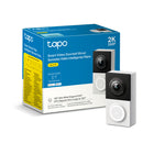 TP-Link Smart Video Doorbell-Head-to-Toe View: With the camera's ultra-wide FOV(180° Diagonal), Tapo 4:3 live view ensures users can check visitors from head-to-toe, which shows more vertical details than other 16:9 doorbells