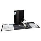 Avery Heavy Duty Binder, 5" Sized One Touch Locking D Rings, Black, (79996)-Locking D, 3 rings, One Touch binder closure