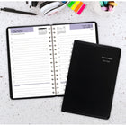 AT-A-GLANCE 2026-2027 Daily Academic Desk Appointment Book - 8" H x 4-7/8" W - Assorted Colours - Bilingual-Page dimensions/size: 8" H x 4-7/8" W