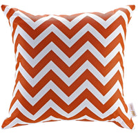 Modway Outdoor Patio Single Pillow - Chevron-Indoor/Outdoor Throw Pillow