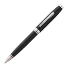 A.T. Cross Coventry Black Lacquer Ballpoint Pen - Medium - Black Ink-Black ink ballpoint pen