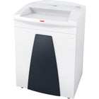 HSM Securio B35c Cross-Cut Shredder, 26 Sheet Capacity-Optimized cutting device technology destroys 24-26 sheets of paper, creating 447 cross-cut / confetti-cut particles per page.