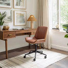 Zuo Maker Office Chair - Brown-Chair Weight Capacity: Supports up to 330 lb