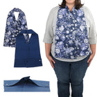 BIOS Living Dining Scarfs Clothing Protectors - 2 Pack- Size: 29.5" x 9" / 75 cm x 23 cm