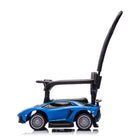 Freddo Lamborghini 3-in-1 Ride On Toy Car - Blue-Dazzling LED Lights: Features front LED lights for an exciting ride, enhancing visibility and adding a touch of realism