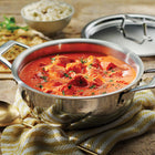 Tramontina Utsava Tri-Ply Clad Stainless Steel Covered Kadai-Lifetime Warranty