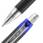Uniball Jetstream Retractable Ballpoint Pens - 1.00mm - Medium Point - Blue Ink - 2 Pack -A medium ball tip delivers strong, bold lines for clean note taking, list making and all of your important signatures