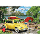 Eurographics VW Beetle Camping Shaped Tin Puzzle - 550 Pieces-Weight: 1.2 lb