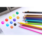 Art 101 Watercolor - Draw & Sketch Wood Art Set - 88 Pieces Set-Also includes 3 clear paint palettes, 2 sketch pencils, 1 eraser, 1 sharpener, 1 color chart