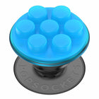 PopSockets PopGrip Fidget Popper - Electric Blue-Now wireless charging compatible through easy removal of the PopTop