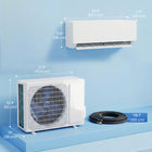 HOMCOM 12000 BTU Wifi Enabled Mini Split Air Conditioner - White-Multiple modes adapt to cooling, heating, or dehumidifying needs