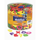 Creativity Street WonderFoam Craft Tub, Letters and Numbers, Assorted Sizes, 1/2 lb. (CK-4304)-Age group and grade: Ages 3 - 18 and grades pre-school - 12th