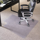 Flash Furniture 45" x 53" Big & Tall Carpet Chair Mat with Lip-Rated to hold up to 400 lbs.