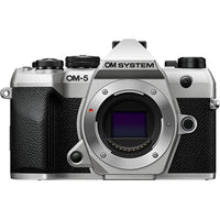 OM SYSTEM OM-5 Mark II Mirrorless Camera - Silver-Built to spark creativity, the OM-5 Mark II features a dedicated CP button for quick access to its suite of computational photography features