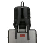 Swissdigital Katy Rose Backpack with SD Finder - Black/Platinum-Adjustable shoulder straps with S-curve ergonomics.