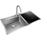 Fotile Built-in 2-In-1 In-Sink Stainless Steel Dishwasher - 35"-Pasteurizing convection drying process avoids secondary pollution from drying by hand