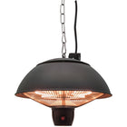 Westinghouse 1500-Watt Outdoor Hanging Infrared Electric Patio Heater - Black-Perfect for gazebos, pergolas porches and anywhere that you can hang a heater from. Ideal for relaxing or entertaining in your room or backyard.