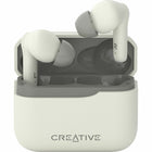 Creative Labs 51EF1100AA000 Zen Air Plus True Wireless Earbuds - White-Bluetooth LE Audio offers enhanced wireless audio performance with lower bitrates and reduced power consumption
