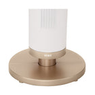 Seville Classics UltraSlimLine Oscillating Tower Fan with Light - White-Widespread Oscillation for even air distribution