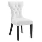 Modway Silhouette Dining Side Chair - White-Simple Modern Dining Chair