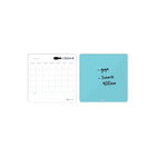 Quartet Magnetic Dry Erase Tin Calendar - 12" x 12" - Frameless - White-MODERN AND VERSATILE: These sleek and stylish frameless dry-erase tiles are available in white, making them perfect for any setting. Each tile measures 12" x 12" (30,5 cm x 30,5 cm).