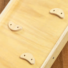 Qaba 5 in 1 Pikler Triangle Set with Ladder, Ramp, Arch - Nature Wood-Slide angle adjustment provides versatile play options 