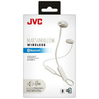 JVC HA-FX35BT-W Marshmallow Wireless In Ear Headphones, White-Bluetooth