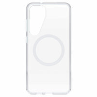 OtterBox Symmetry Clear Magnets Case for Samsung Galaxy S25+ - Clear with Blue Tint-Ultra-sleek design that flows with the lines of your phone