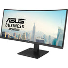 ASUS 34” Curved Docking Monitor - VA34VCPSR-Extensive connectivity with HDMI, USB-C, DisplayPort, earphone jack, USB hub and RJ45 LAN port for the most flexibility