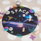 TickiT Space Discovery Play Mat-Durable design: Made from durable polyester, this mat will withstand years of classroom or home use