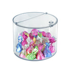 Azar Acrylic Container - 7.87" L x 6.5" H - Clear-Includes: Magnetic Lid