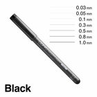 Copic Multiliner Inking Pens - Set A-2 - Set of 7-Replaceable Nibs