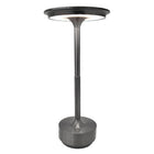 Xtricity Spirit Portable LED Touch Table Lamp - Grey-All-metal construction with sleek silver finish