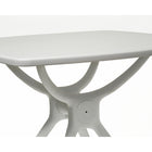 Dura Housewares Granada Bistro Table - White-Durable polypropylene construction
