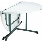 Lifetime 60" Round Fold-In-Half Commercial Table-Ready to Use, Easy to Maintain, and Simple to Store