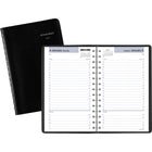 AT-A-GLANCE 2027 Daily Appointment Book - 8" H x 4-7/8" W - Black - English-Page size: 8" H x 4-7/8" W